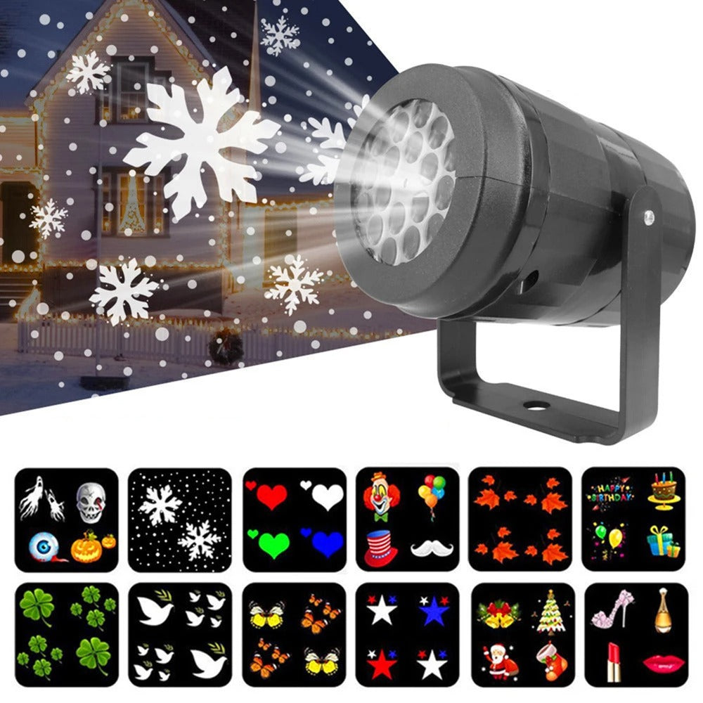 Projecteur Led de Noël Imperméable pour Décoration