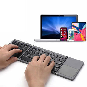 Clavier Résistant Pliable pour Productivité Mobile