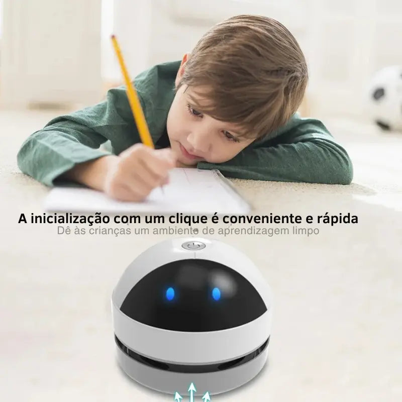 Mini Aspirateur de Table + CADEAU - Bot Head